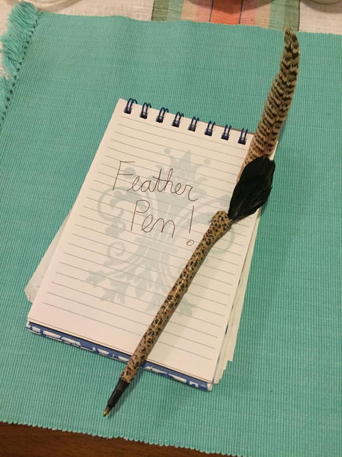 Awesome DIY Feather Ballpoint Pen Awesome DIY Feather Ballpoint Pen