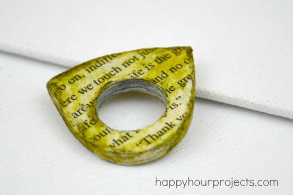 DIY Mod Podge Ring DIY Mod Podge Ring