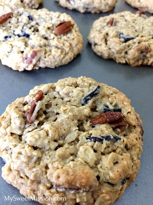 Oatmeal Pecan Cherry Cookies Oatmeal Pecan Cherry Cookies