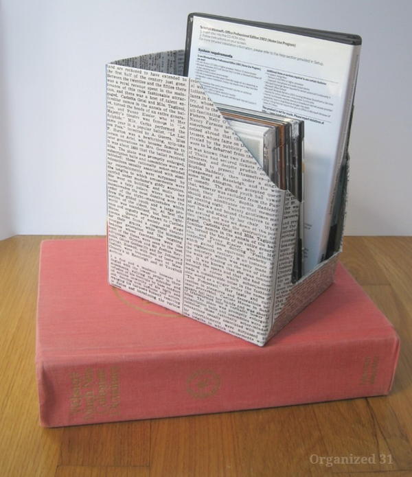 Upcycled Tuna Box Organizer Upcycled Tuna Box Organizer