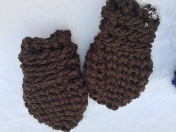 Childrens Textured Mittens Children's Textured Mittens