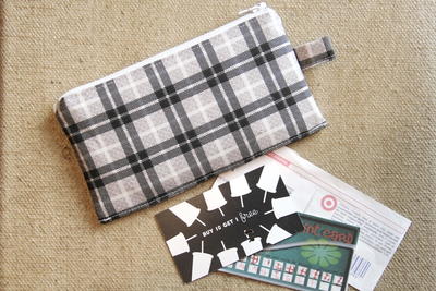 Coupon, Gift Card and Loyalty Card Pouch