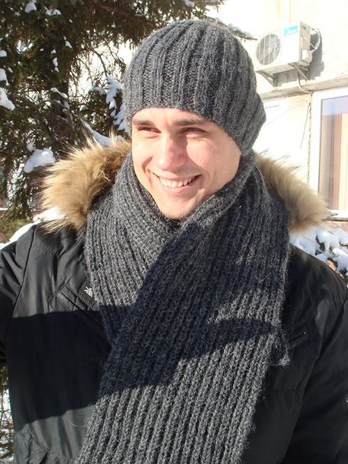 Slouchy Knit Hat and Scarf Slouchy Knit Hat and Scarf