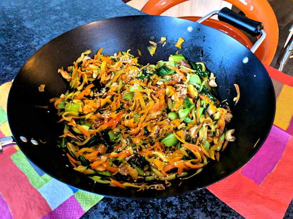 Stir Fried Ginger Vegetables Stir Fried Ginger Vegetables