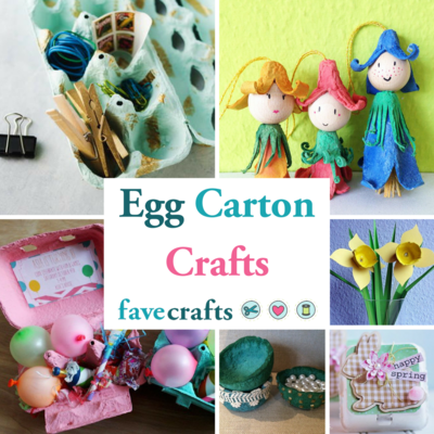 32 Egg Carton Crafts