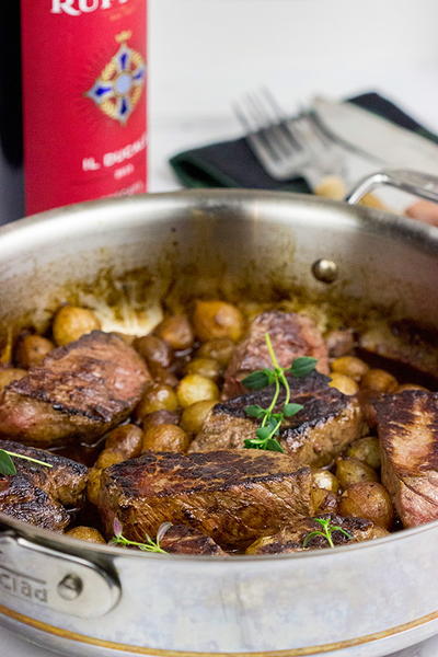 Sauteed Sirloin Medallions Sauteed Sirloin Medallions