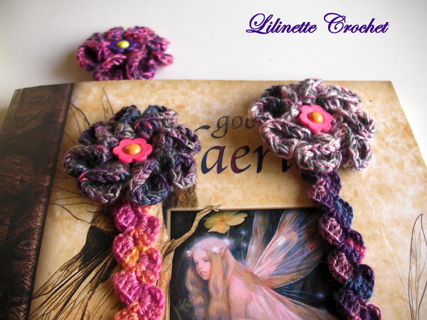 Flower Power Bookmark Headband or Bracelet Flower Power Bookmark, Headband or Bracelet