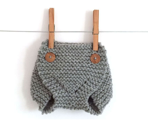 Garter Stitch Diaper Cover Garter Stitch Diaper Cover