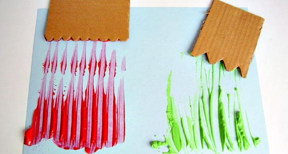 Homemade Painting Tools for Preschoolers Homemade Painting Tools for Preschoolers
