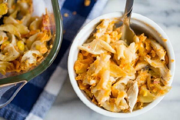 Doritos Cheesy Chicken Pasta Casserole Doritos Cheesy Chicken Pasta Casserole