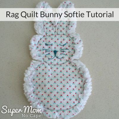 Rag Quilt Bunny Softie Tutorial