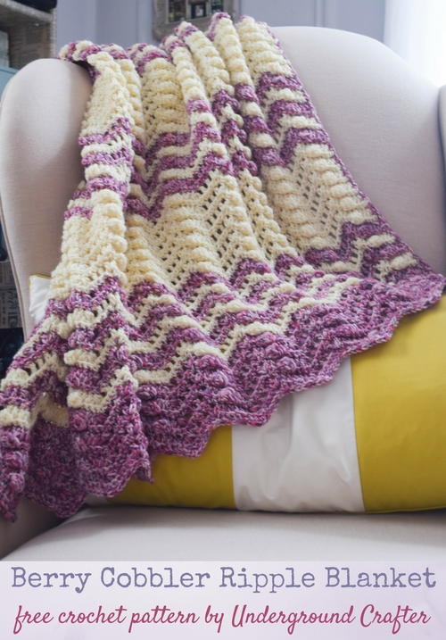 Berry Cobbler Ripple Blanket Berry Cobbler Ripple Blanket