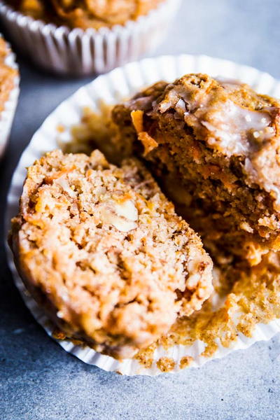 Healthy Carrot Muffins Healthy Carrot Muffins