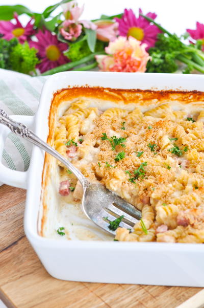 Dump-and-Bake Chicken Cordon Bleu Casserole Dump-and-Bake Chicken Cordon Bleu Casserole