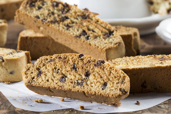 Banana-Chocolate Chip Biscotti Banana-Chocolate Chip Biscotti