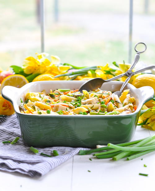 Dump-and-Bake Spring Pasta Dump-and-Bake Spring Pasta