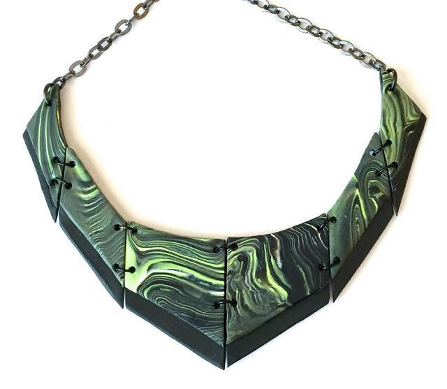 Pistachio Clay Necklace Pistachio Clay Necklace