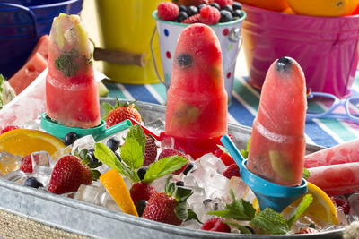 Fruity Watermelon Pops