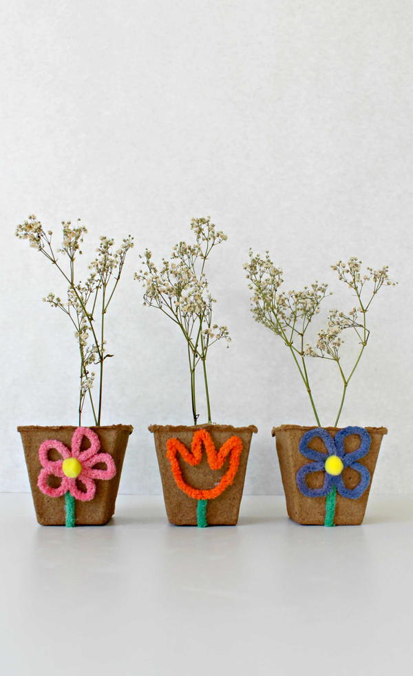 DIY Mini Flower Pots DIY Mini Flower Pots