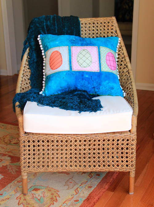 Easy Sew Easter Egg Pillow Easy Sew Easter Egg Pillow