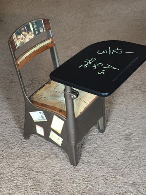 Childs Desk Makeover Childs Desk Makeover