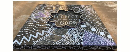 Zentangle Motivational Picture Zentangle Motivational Picture