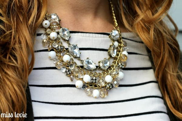 DIY Teardrop Statement Necklace DIY Teardrop Statement Necklace