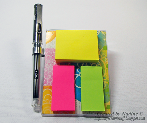 Easy DIY Sticky Notepad Holders Easy DIY Sticky Notepad Holders
