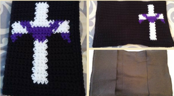 Cross Motif Bible Cover Cross Motif Bible Cover