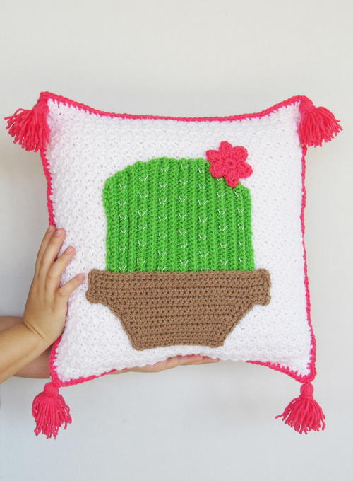 Cactus Pillow Cover Cactus Pillow Cover