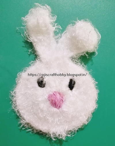 Easy Crochet Bunny Applique Pattern