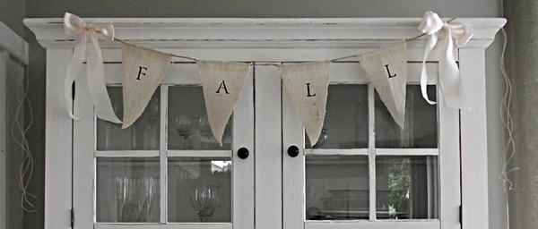 How to Make Burlap Bunting How to Make Burlap Bunting