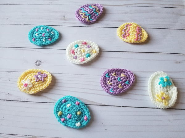 Easter Egg Appliques Easter Egg Appliques