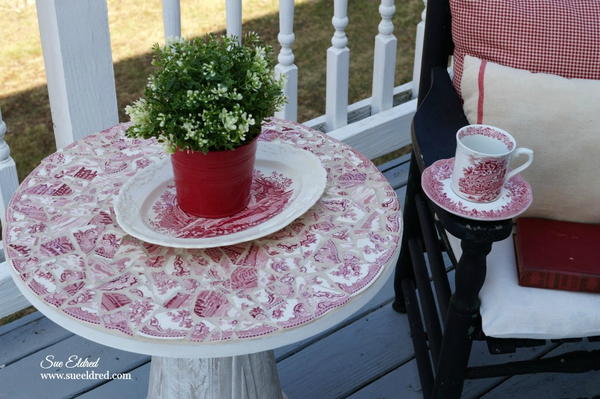 Trash to Treasure Mosaic Table Trash to Treasure Mosaic Table