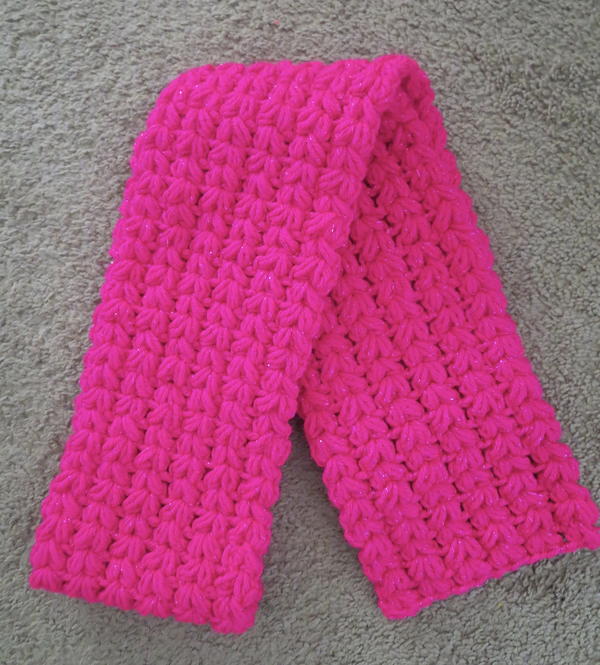 Crochet Puff Scarf Crochet Puff Scarf