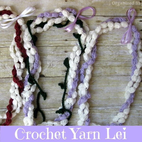 Crochet Yarn Lei Crochet Yarn Lei