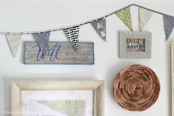 How To Sew a Pennant Banner for Partie How To Sew a Pennant Banner for Parties