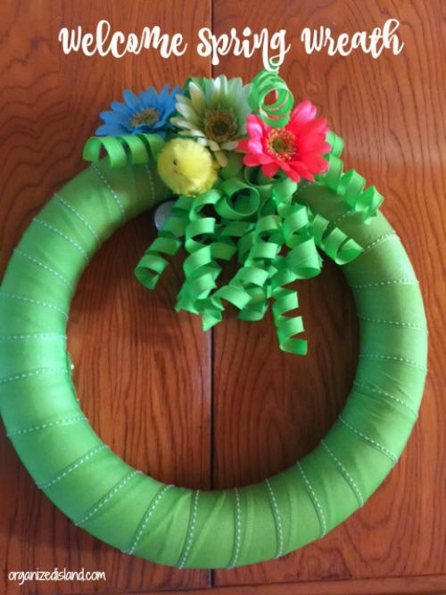 Welcome Spring Wreath Welcome Spring Wreath