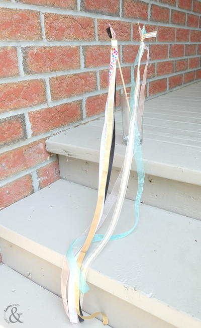 Prince and Princess Ribbon Wand Craft Prince and Princess Ribbon Wand Craft