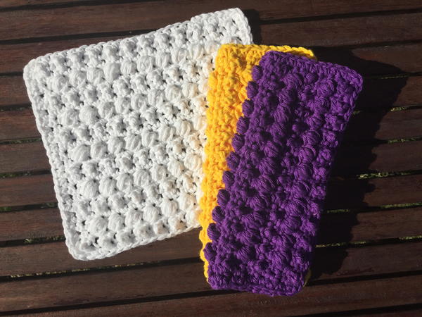 The Beaded Washcloth