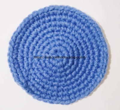 How to Make a Flat Single Crochet Circle