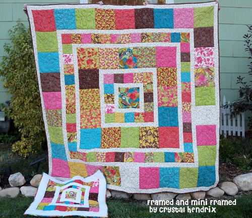 Framed And Mini Framed Quilts