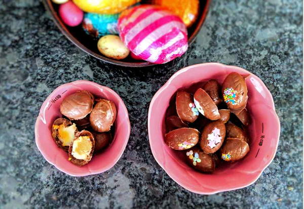 Homemade Creme Eggs Homemade Creme Eggs