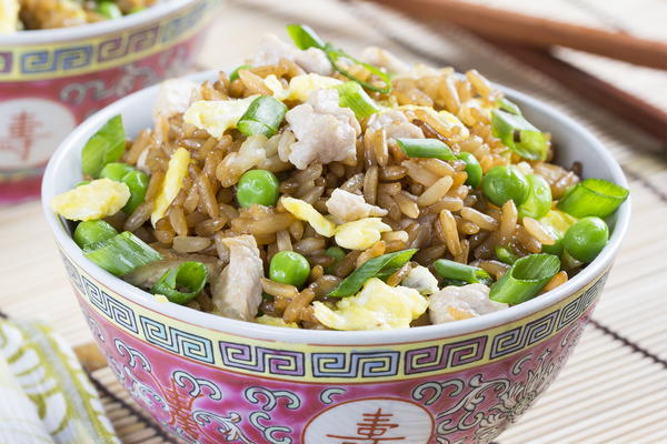 Steaming Pork Fried Rice
