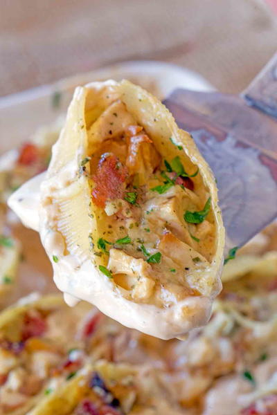 Chicken Bacon Ranch Stuffed Shells Chicken Bacon Ranch Stuffed Shells