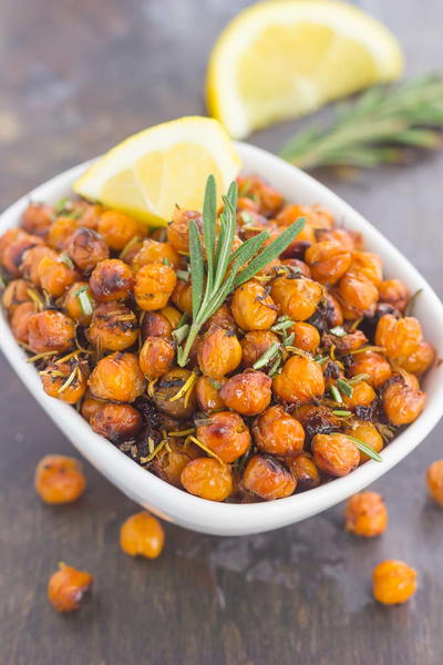 Roasted Lemon Rosemary Chickpeas Roasted Lemon Rosemary Chickpeas