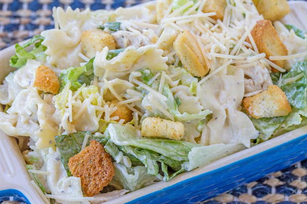 Chicken Caesar Pasta Salad Chicken Caesar Pasta Salad