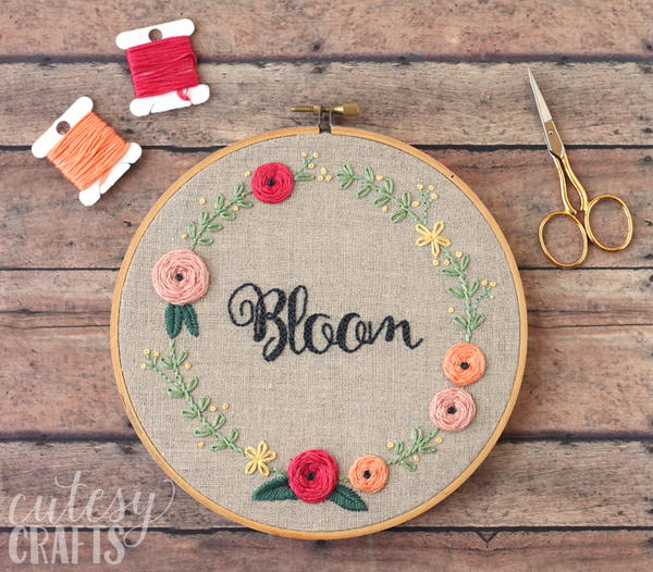 Bloom Embroidery Hoop Bloom Embroidery Hoop