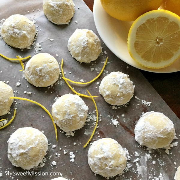 Lemon Meltaway Cookies Lemon Meltaway Cookies