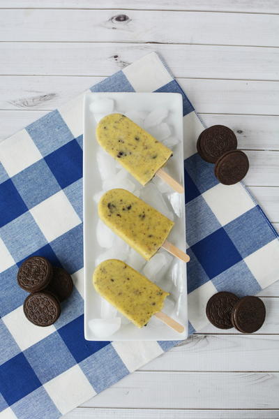 Easy OREO Pudding Pops Recipe Easy OREO Pudding Pops Recipe